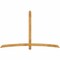 Ekena Millwork Bellingham Rough Sawn Timber Gable Bracket, Western Red Cedar, 96"W x 60"H x 2"D x 4"F, 15/12 Pitch GBW096X60X0204BEL00RWR - alternate 1